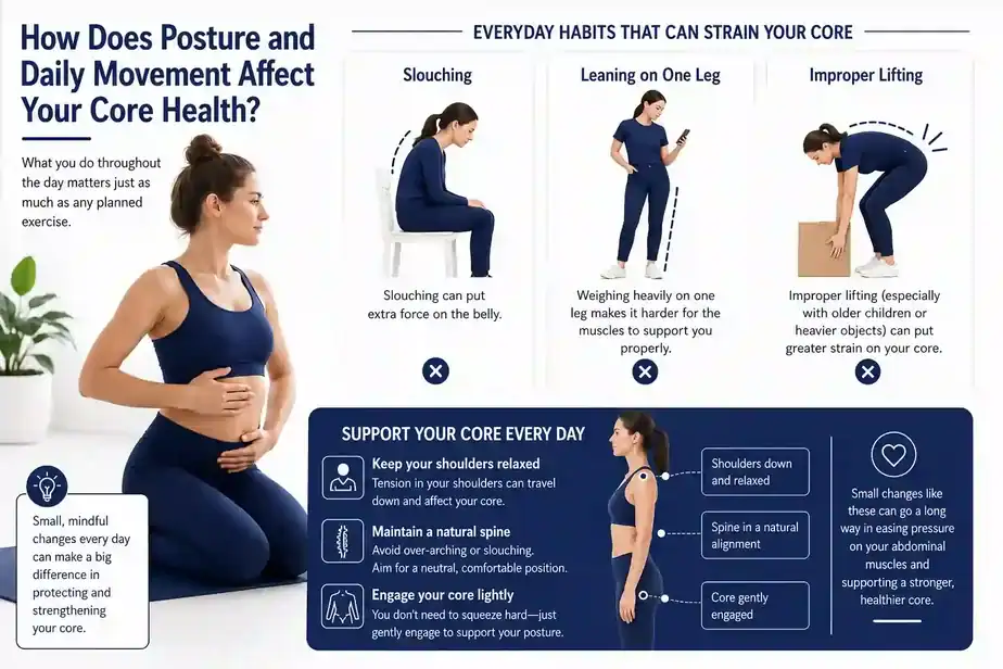How Does Posture and Daily Movement Affect Your Core Health Buckingham?