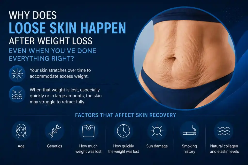 Why Does Loose Skin Happen After Weight Loss Even When You’ve Done Everything Right Buckingham?