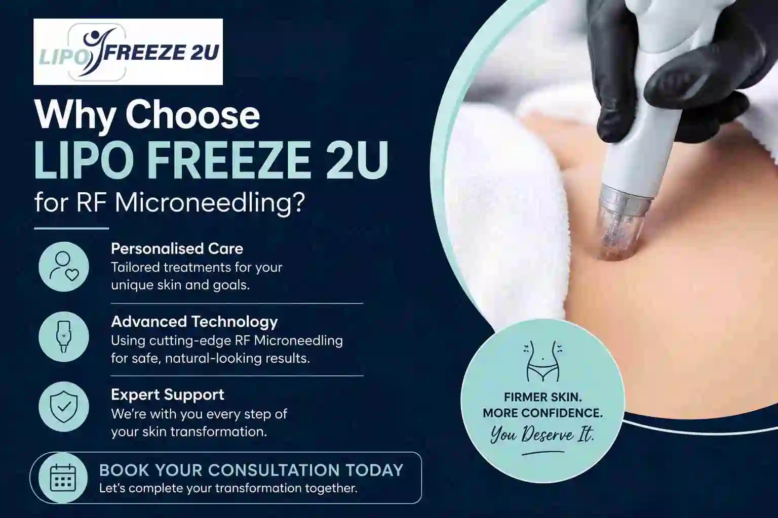 Why Choose LIPO FREEZE 2U for RF Microneedling Buckingham?