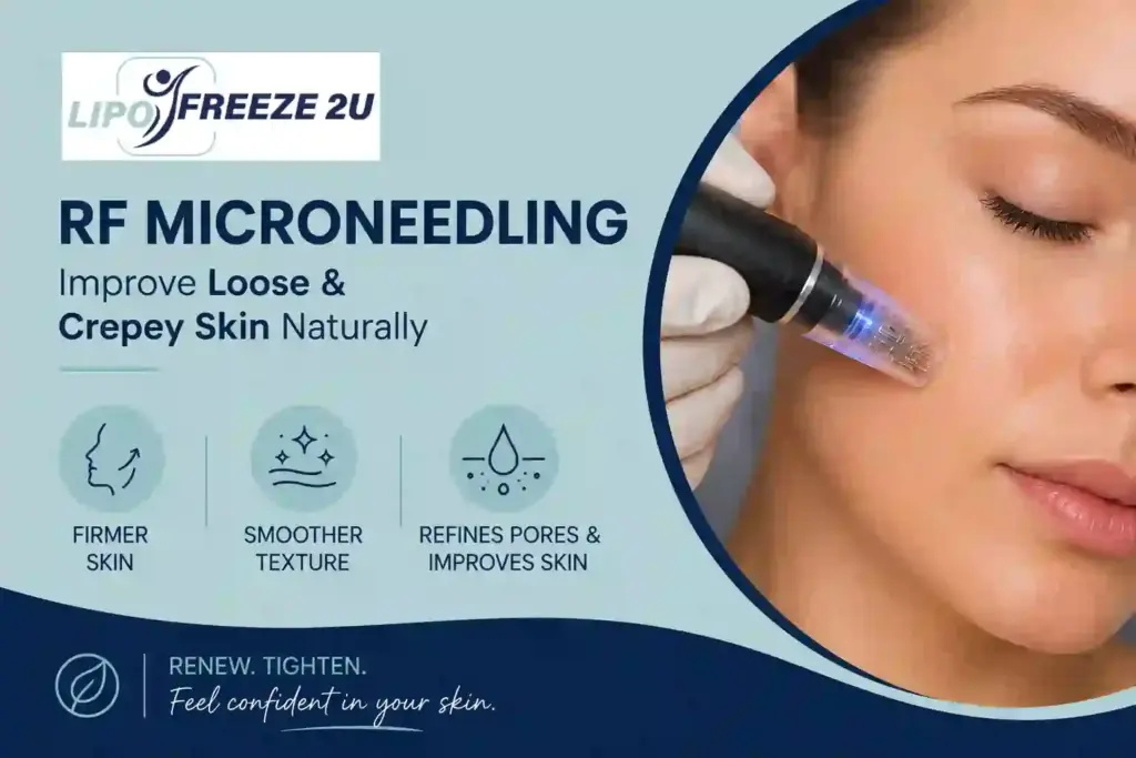 Can RF Microneedling Help Improve Loose and Crepey Skin Buckingham?